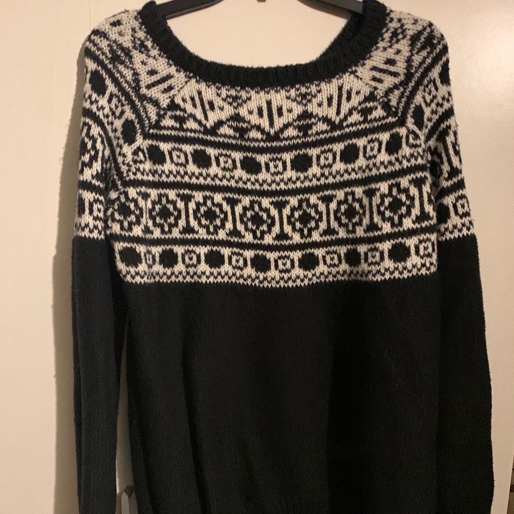 Over size sweater